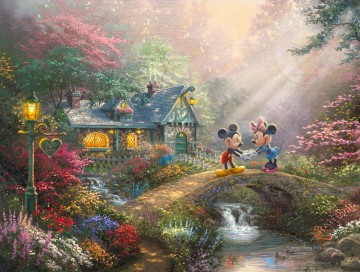  mickey kunst - Mickey and Minnie Sweetheart Bridge TK Disney